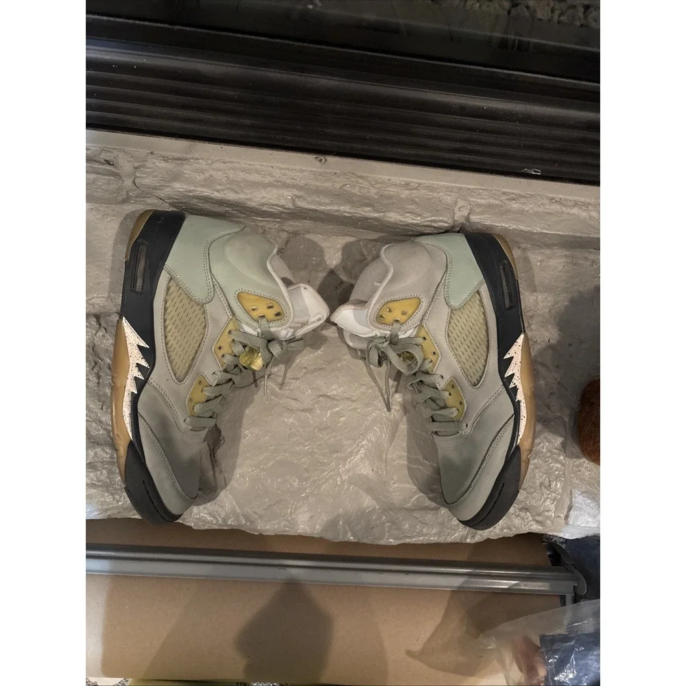 Nike Air Jordan 5 Retro Jade Horizon Size 8 2022 – Used, Authentic, No Box